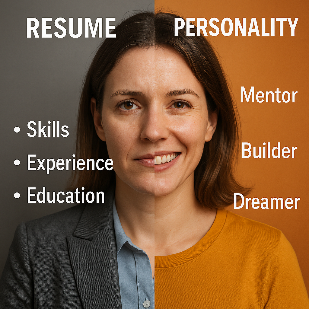 Resume vs Personality